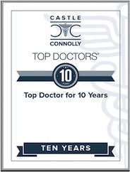Castle Connolly Top Doctor 10 Years